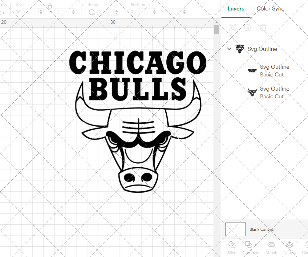 Chicago Bulls Alternate 1972, Svg, Dxf, Eps, Png - SvgShopArt
