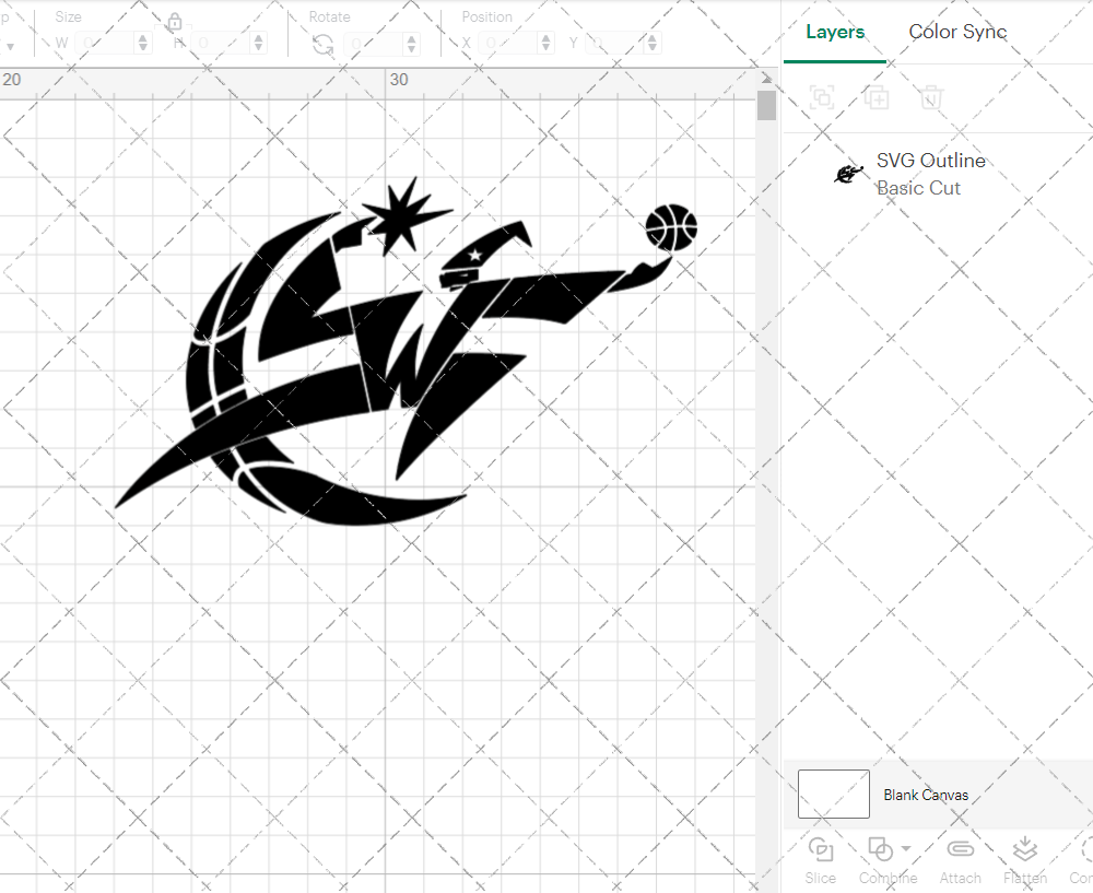 Washington Wizards Alternate 2007, Svg, Dxf, Eps, Png - SvgShopArt