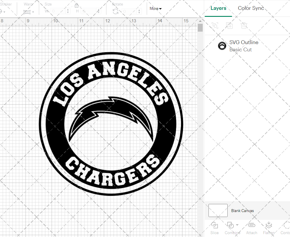 Los Angeles Chargers Circle 2017, Svg, Dxf, Eps, Png - SvgShopArt