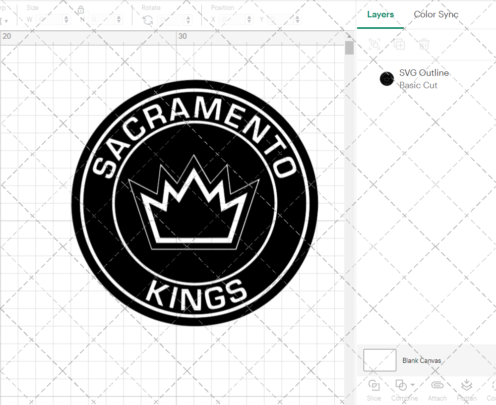 Sacramento Kings Circle 2014, Svg, Dxf, Eps, Png - SvgShopArt