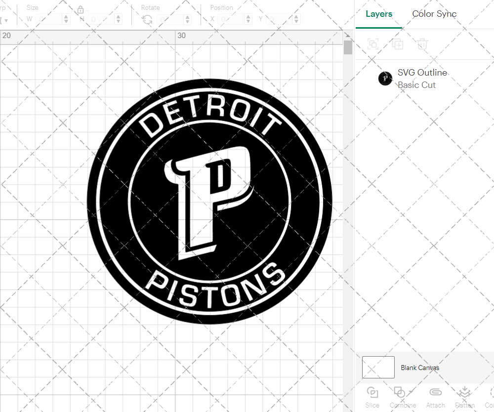 Detroit Pistons Circle 2005, Svg, Dxf, Eps, Png - SvgShopArt