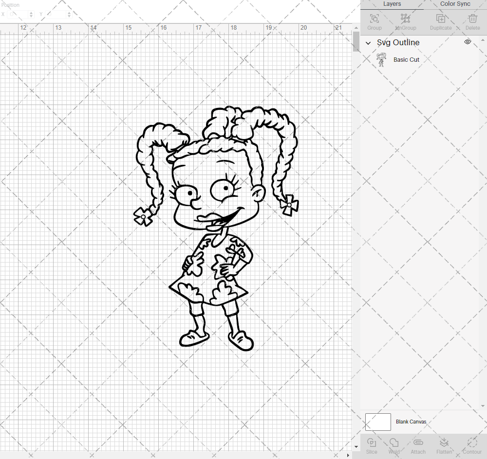 Susie Carmichael - Rugrats, Svg, Dxf, Eps, Png - SvgShopArt