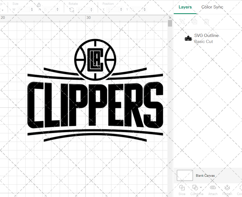 Los Angeles Clippers Concept 2018 004, Svg, Dxf, Eps, Png - SvgShopArt