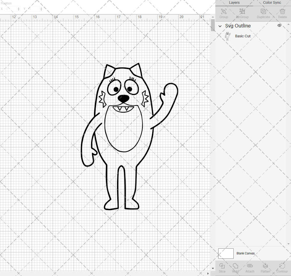 Toodee - Yo Gabba Gabba, Svg, Dxf, Eps, Png - SvgShopArt