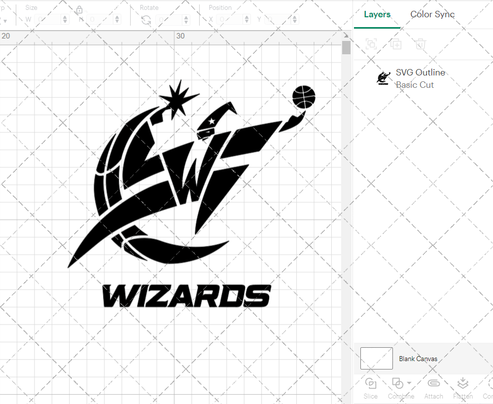 Washington Wizards Secondary 2011, Svg, Dxf, Eps, Png - SvgShopArt