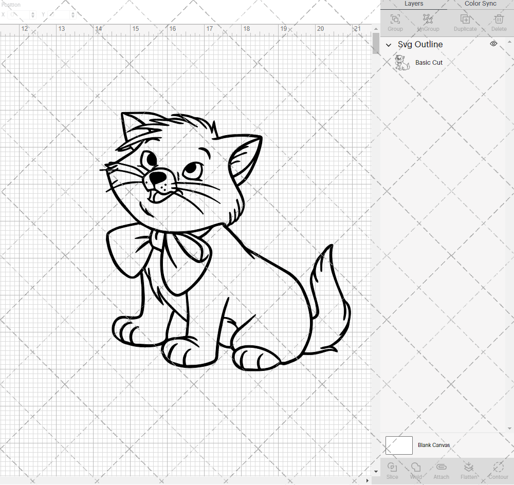 Toulouse - The Aristocats, Svg, Dxf, Eps, Png - SvgShopArt