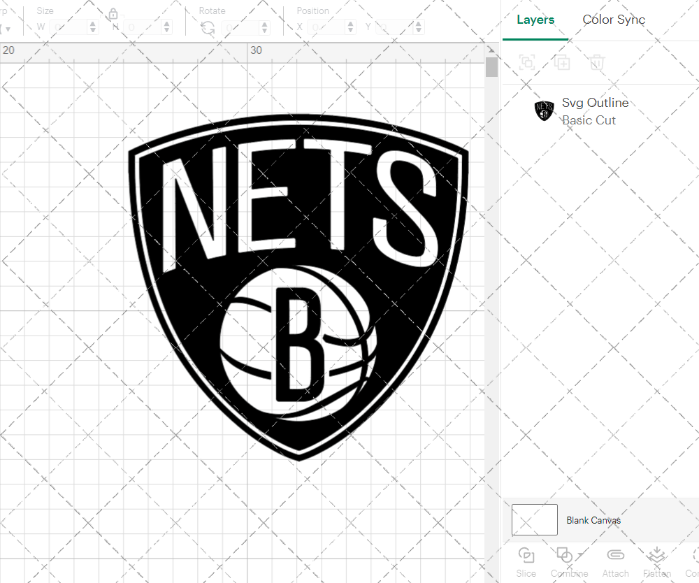 Brooklyn Nets Alternate 2012, Svg, Dxf, Eps, Png - SvgShopArt
