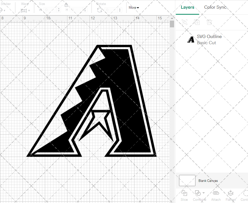 Arizona Diamondbacks Alternate 1998 003, Svg, Dxf, Eps, Png - SvgShopArt