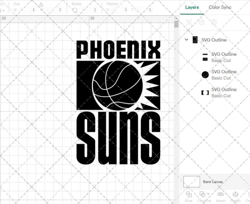 Phoenix Suns 1968, Svg, Dxf, Eps, Png - SvgShopArt