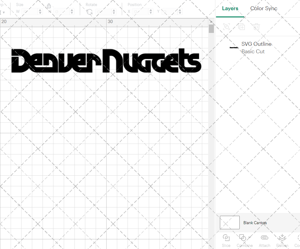 Denver Nuggets Wordmark 1975, Svg, Dxf, Eps, Png - SvgShopArt