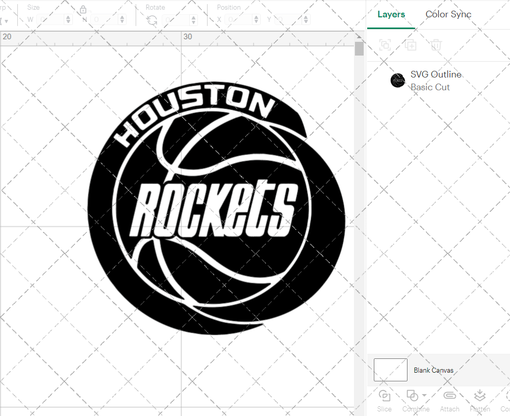 Houston Rockets Concept 1987 002, Svg, Dxf, Eps, Png - SvgShopArt