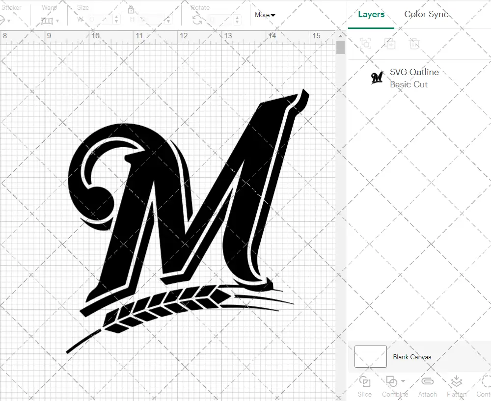 Milwaukee Brewers Cap 2000, Svg, Dxf, Eps, Png - SvgShopArt