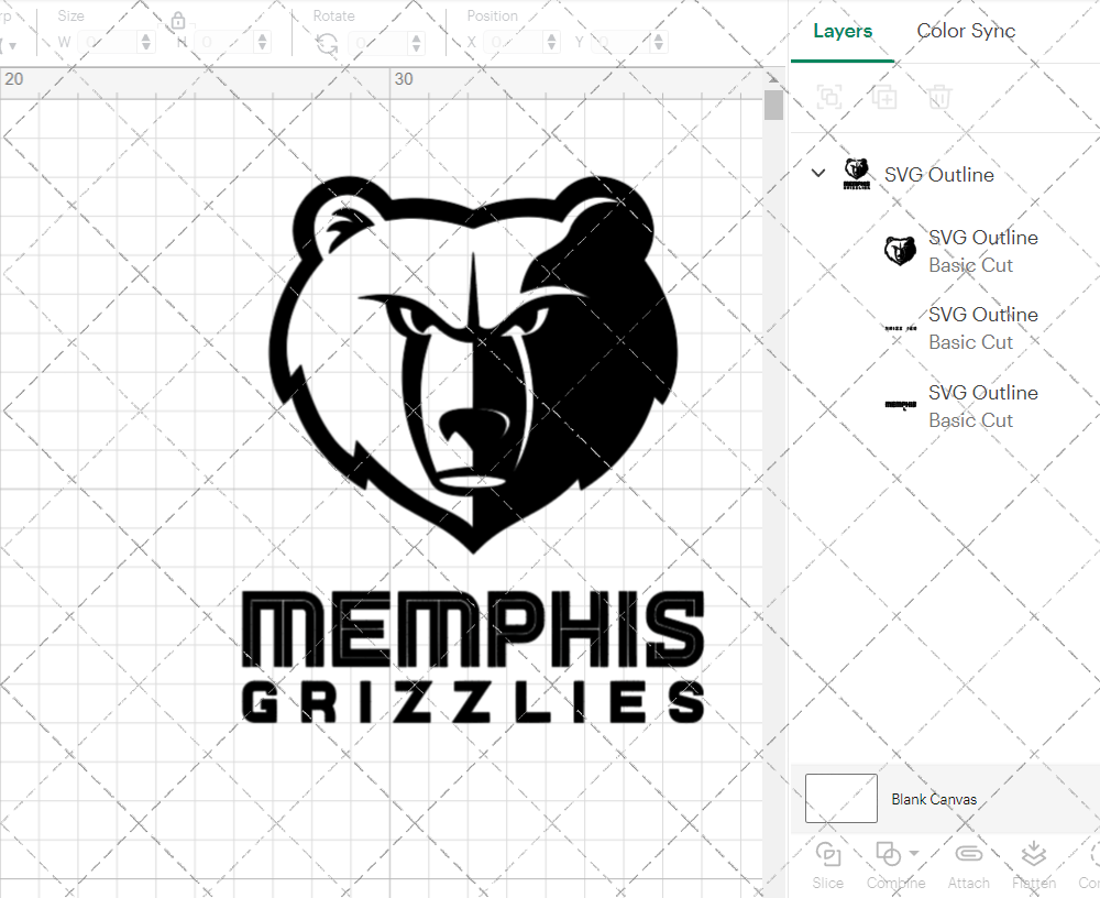 Memphis Grizzlies 2018, Svg, Dxf, Eps, Png - SvgShopArt