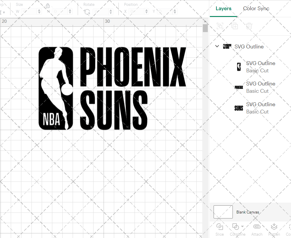 Phoenix Suns Misc 2017, Svg, Dxf, Eps, Png - SvgShopArt
