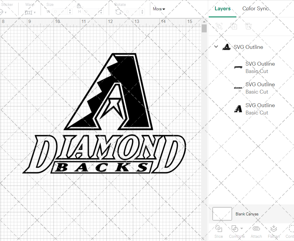Arizona Diamondbacks Secondary 1998, Svg, Dxf, Eps, Png - SvgShopArt