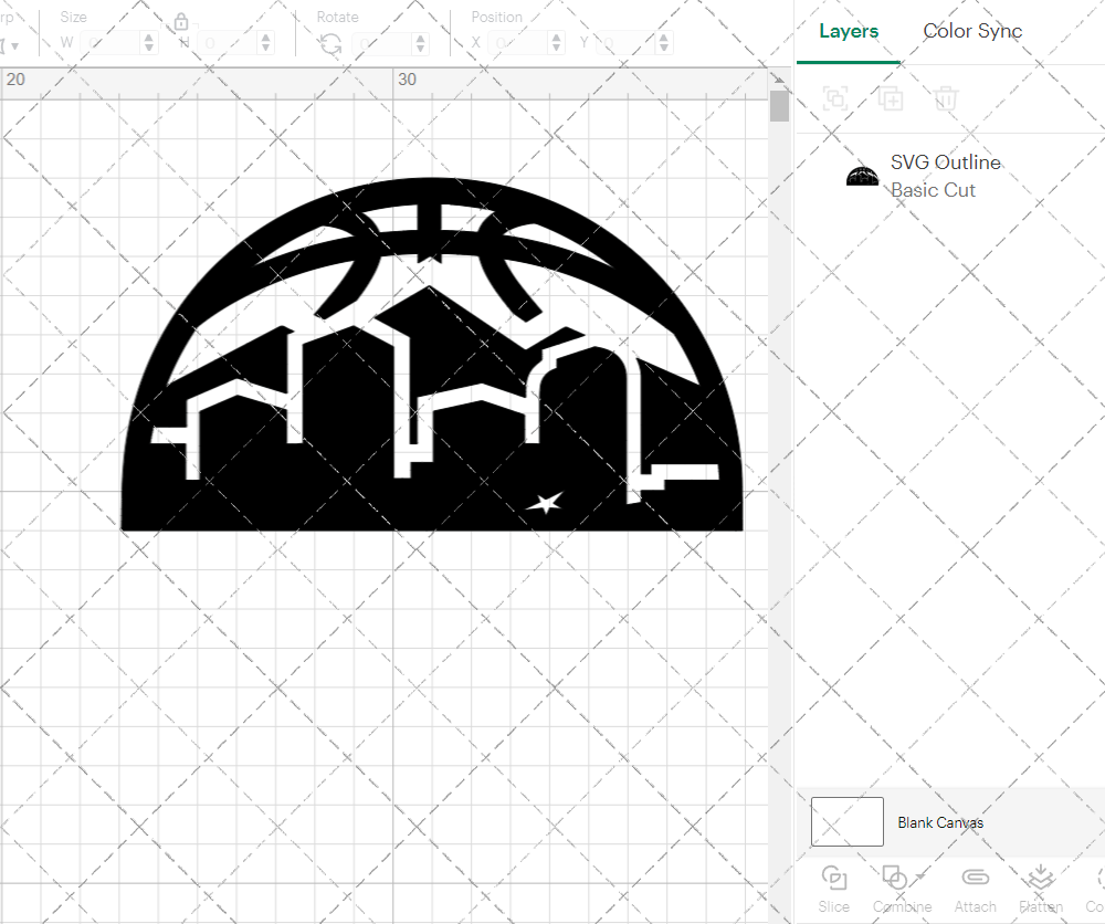 Denver Nuggets Alternate 2018 002, Svg, Dxf, Eps, Png - SvgShopArt
