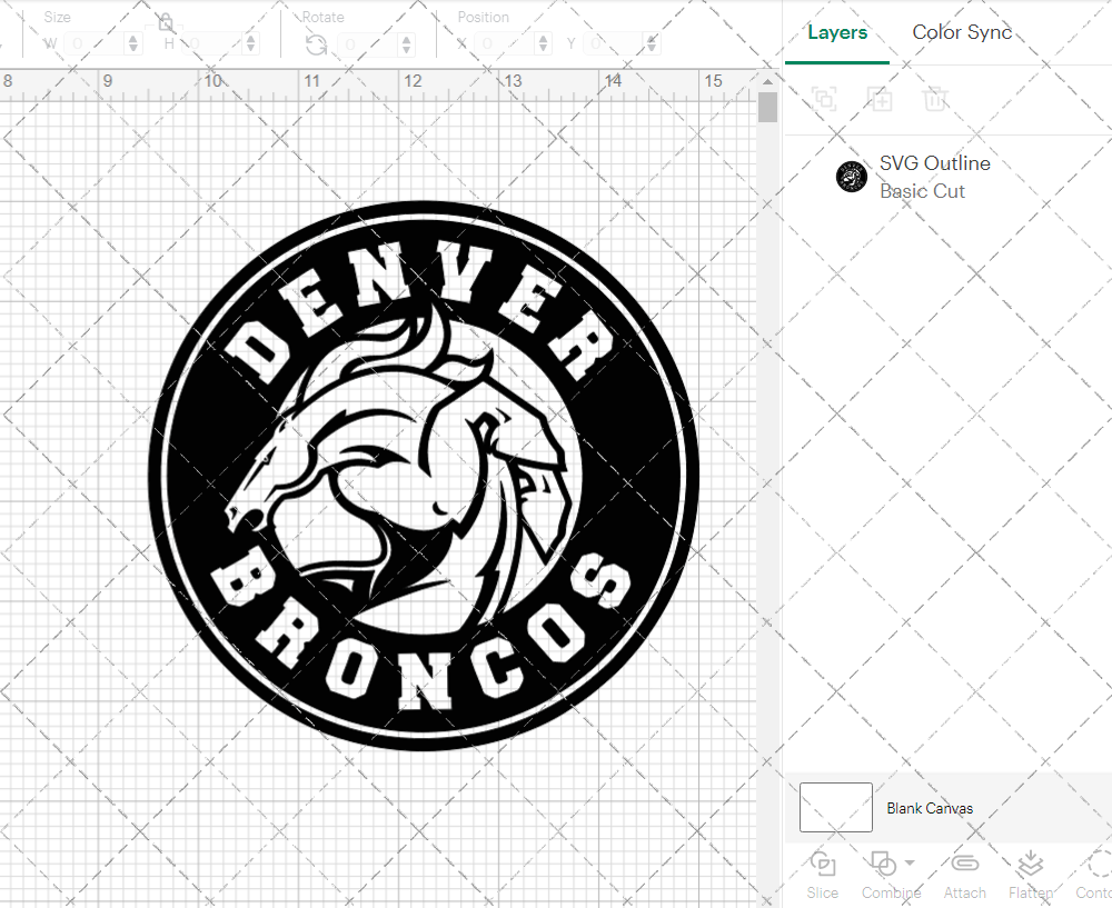 Denver Broncos Circle 1997 003, Svg, Dxf, Eps, Png - SvgShopArt