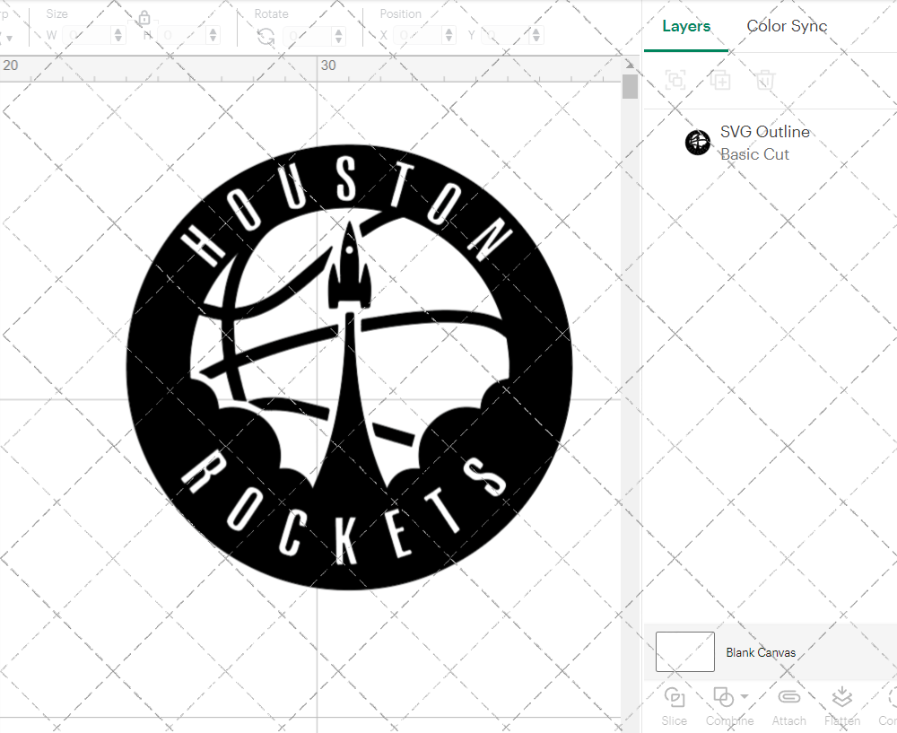 Houston Rockets Circle 2019 003, Svg, Dxf, Eps, Png - SvgShopArt