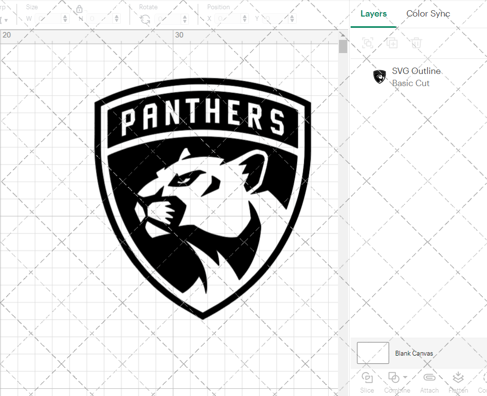 Florida Panthers Alternate 2016 006, Svg, Dxf, Eps, Png - SvgShopArt