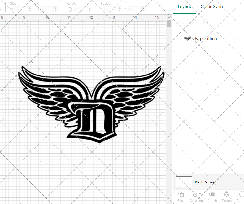 Detroit Red Wings Concept 2008, Svg, Dxf, Eps, Png - SvgShopArt