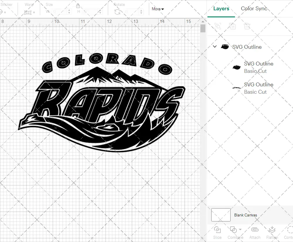Colorado Rapids 1996, Svg, Dxf, Eps, Png - SvgShopArt