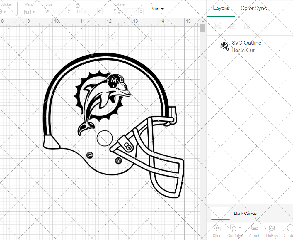 Miami Dolphins Helmet 1997 002, Svg, Dxf, Eps, Png - SvgShopArt