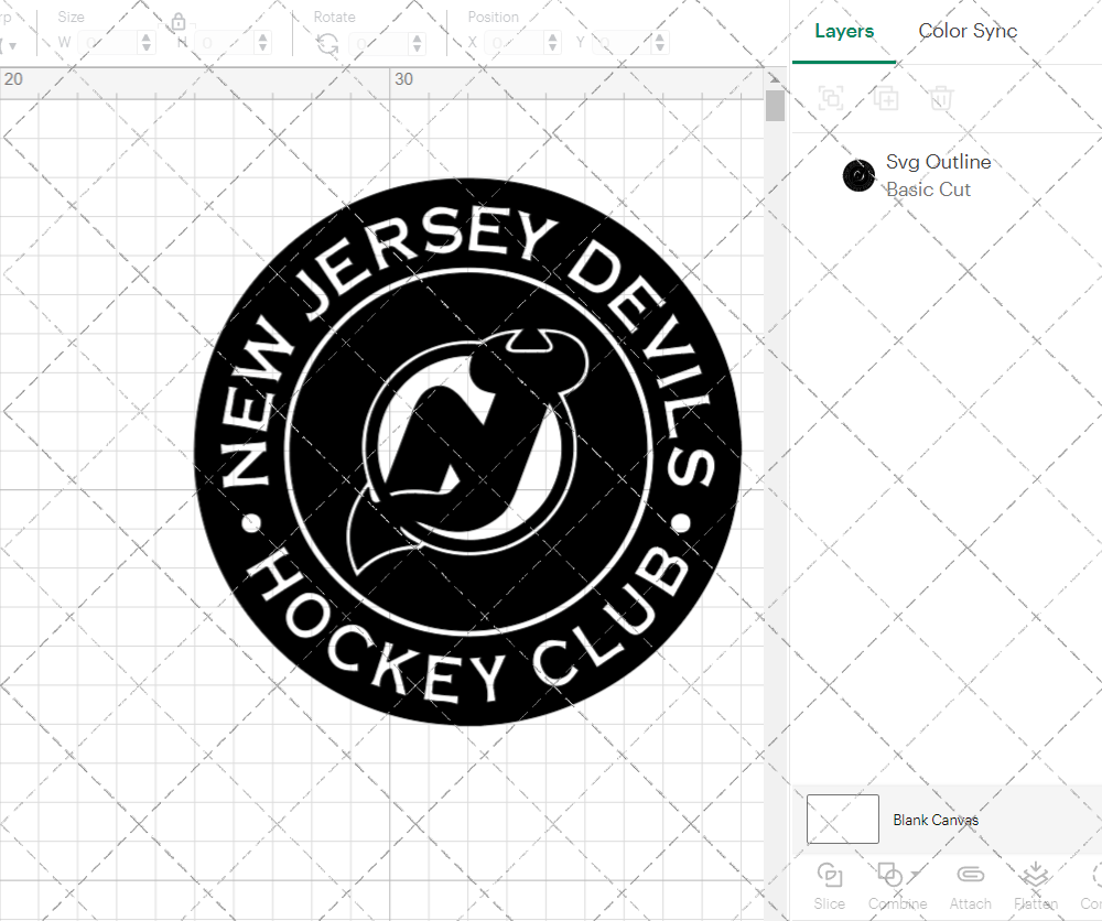 New Jersey Devils Circle 1999 004, Svg, Dxf, Eps, Png - SvgShopArt