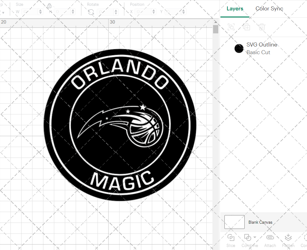 Orlando Magic Circle 2010, Svg, Dxf, Eps, Png - SvgShopArt