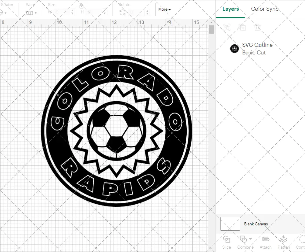 Colorado Rapids Secondary 1996, Svg, Dxf, Eps, Png - SvgShopArt