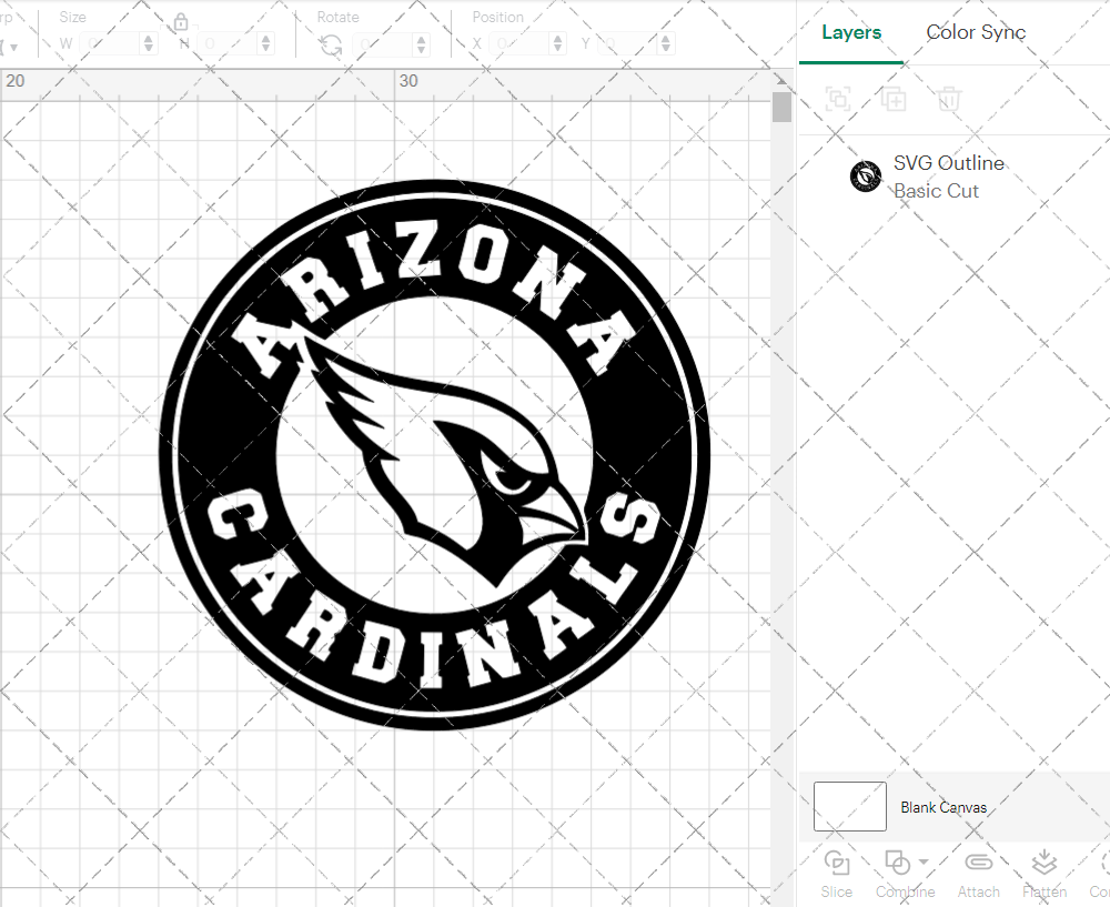 Arizona Cardinals Circle 2005 002, Svg, Dxf, Eps, Png - SvgShopArt