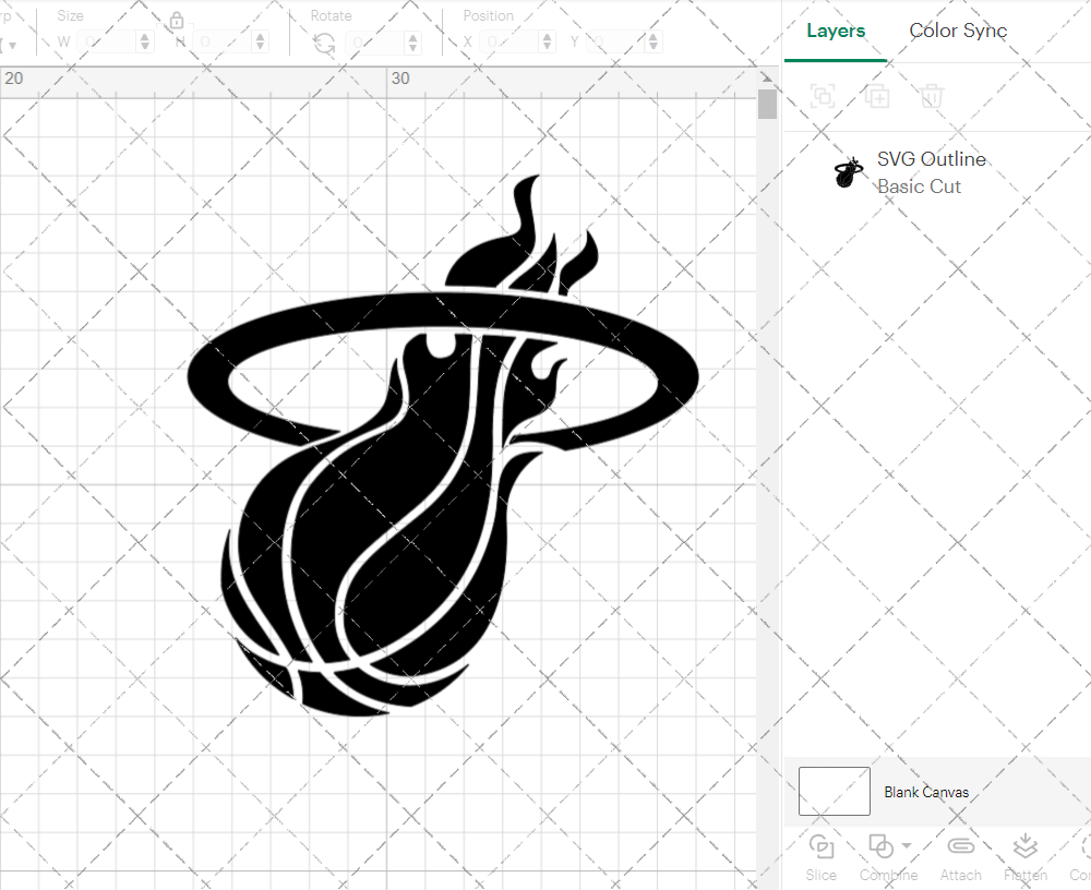 Miami Heat Alternate 1988 002, Svg, Dxf, Eps, Png - SvgShopArt