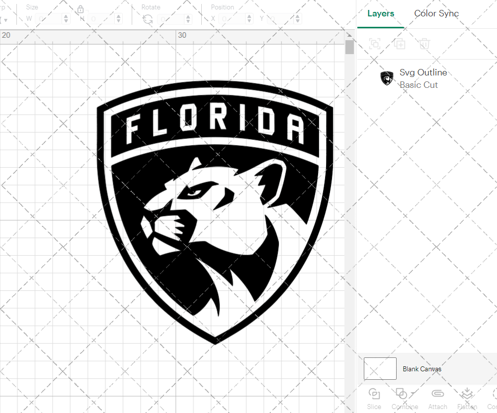 Florida Panthers Concept 2016 008, Svg, Dxf, Eps, Png - SvgShopArt