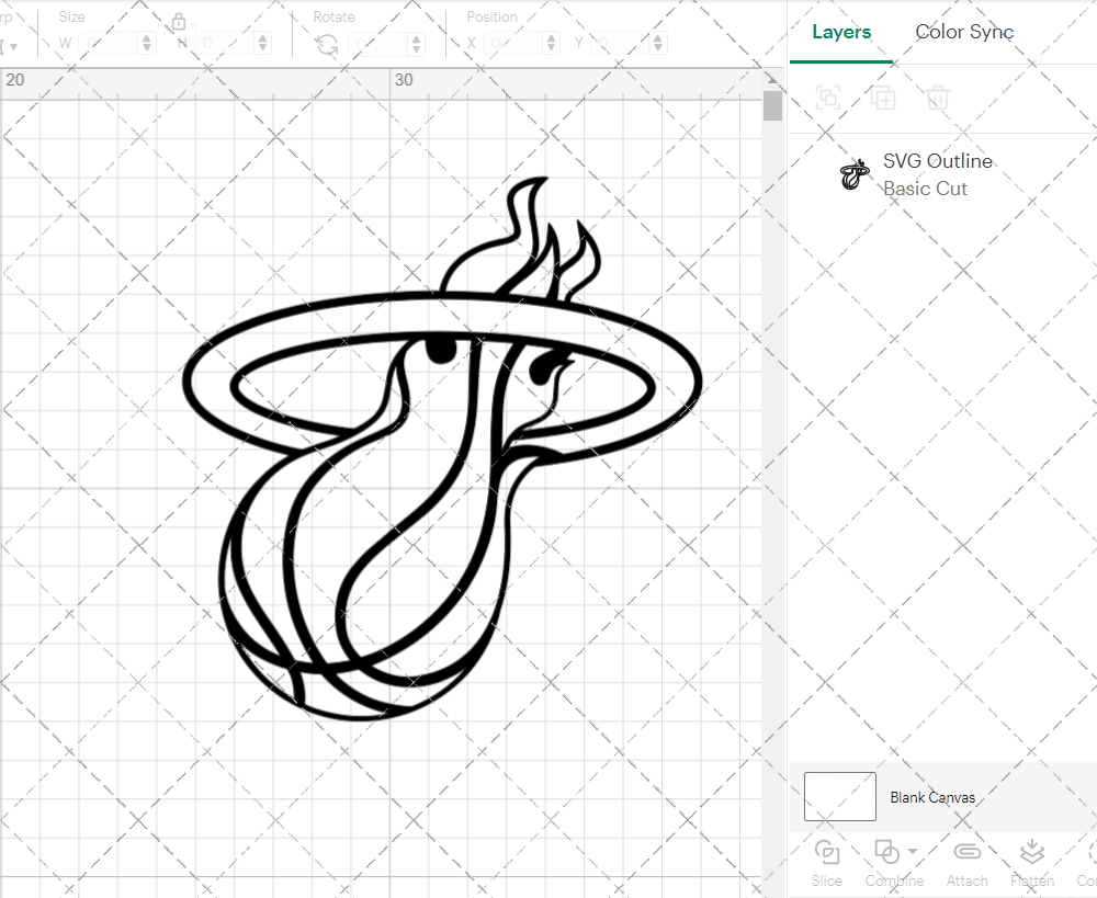 Miami Heat Concept 2008 003, Svg, Dxf, Eps, Png - SvgShopArt
