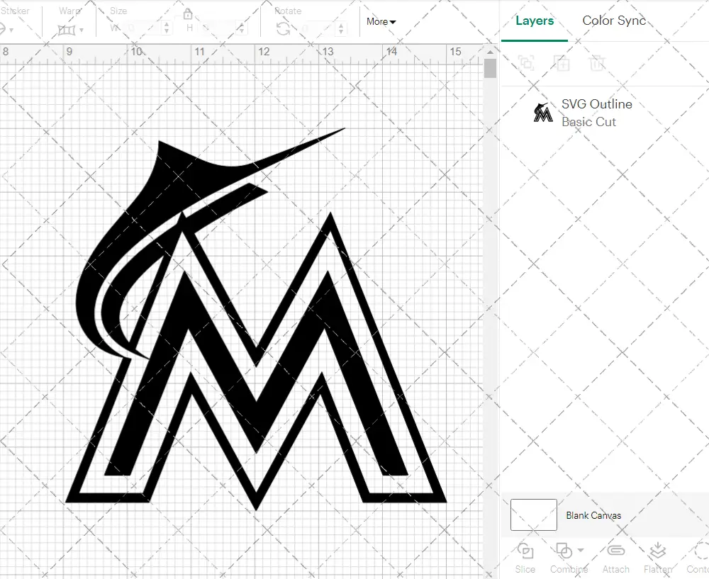 Miami Marlins Alternate 2012, Svg, Dxf, Eps, Png - SvgShopArt