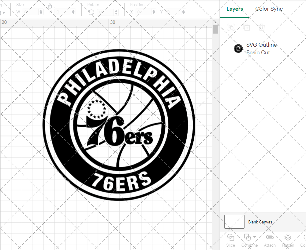 Philadelphia 76ers Circle 2009, Svg, Dxf, Eps, Png - SvgShopArt