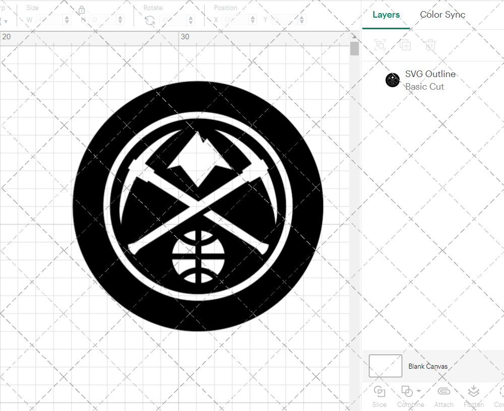 Denver Nuggets Concept 2018 002, Svg, Dxf, Eps, Png - SvgShopArt