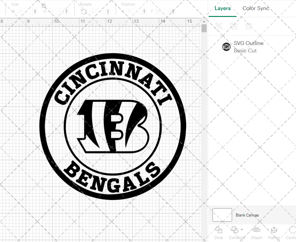 Cincinnati Bengals Circle 2004, Svg, Dxf, Eps, Png - SvgShopArt