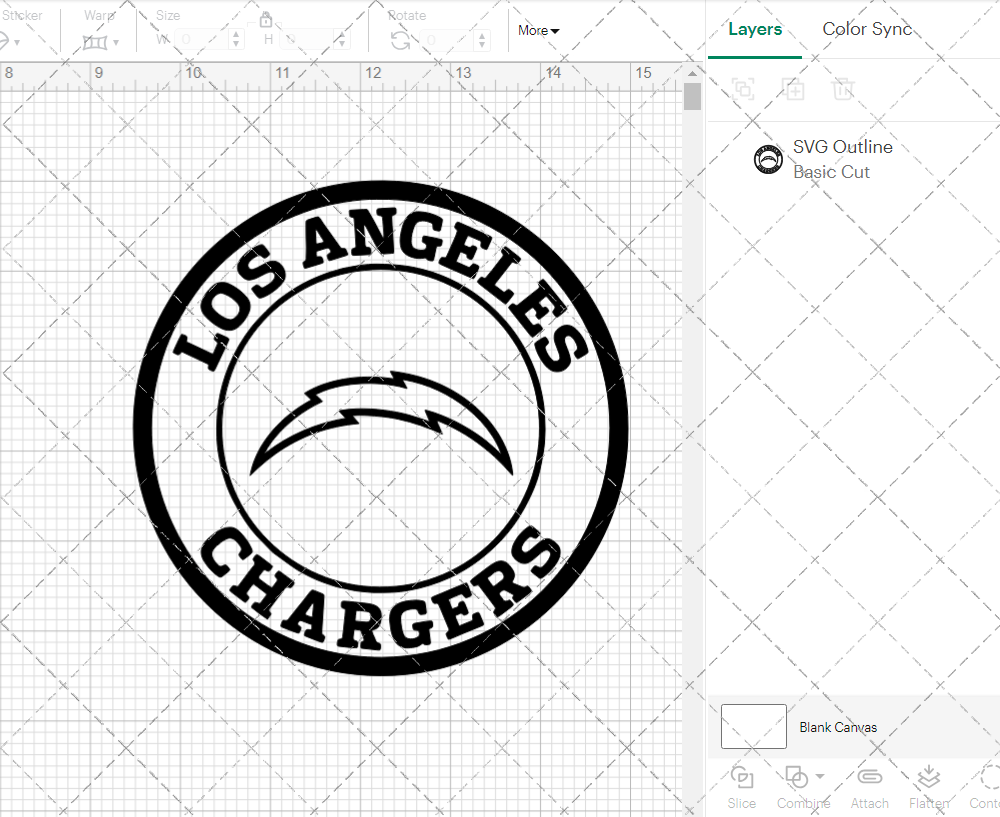 Los Angeles Chargers Circle 2020, Svg, Dxf, Eps, Png - SvgShopArt