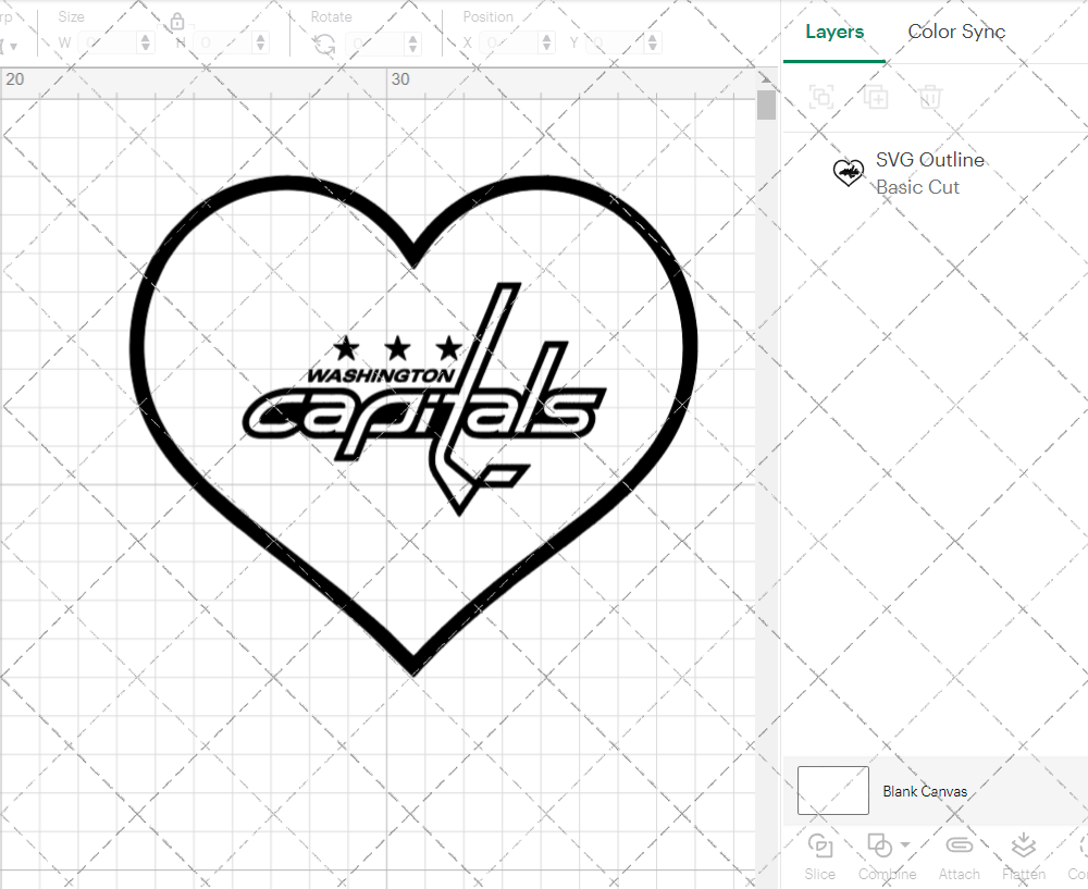 Washington Capitals Concept 2007 0004, Svg, Dxf, Eps, Png - SvgShopArt