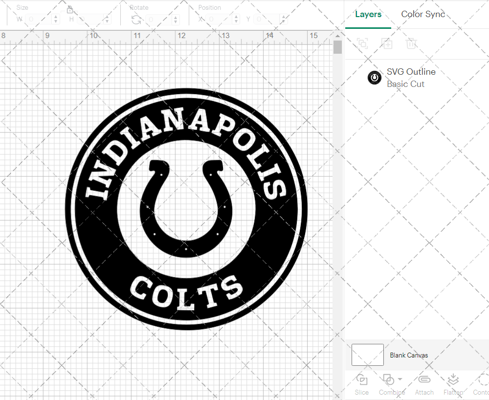 Indianapolis Colts Circle 2008 003, Svg, Dxf, Eps, Png - SvgShopArt