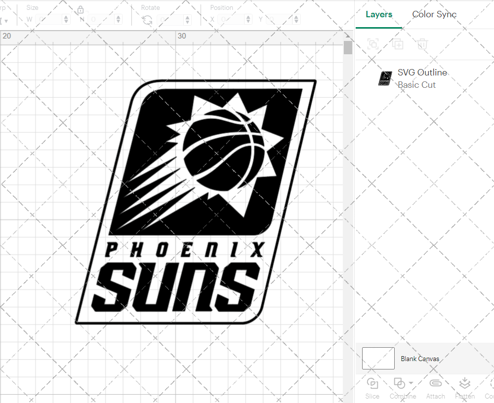 Phoenix Suns Concept 2013 004, Svg, Dxf, Eps, Png - SvgShopArt