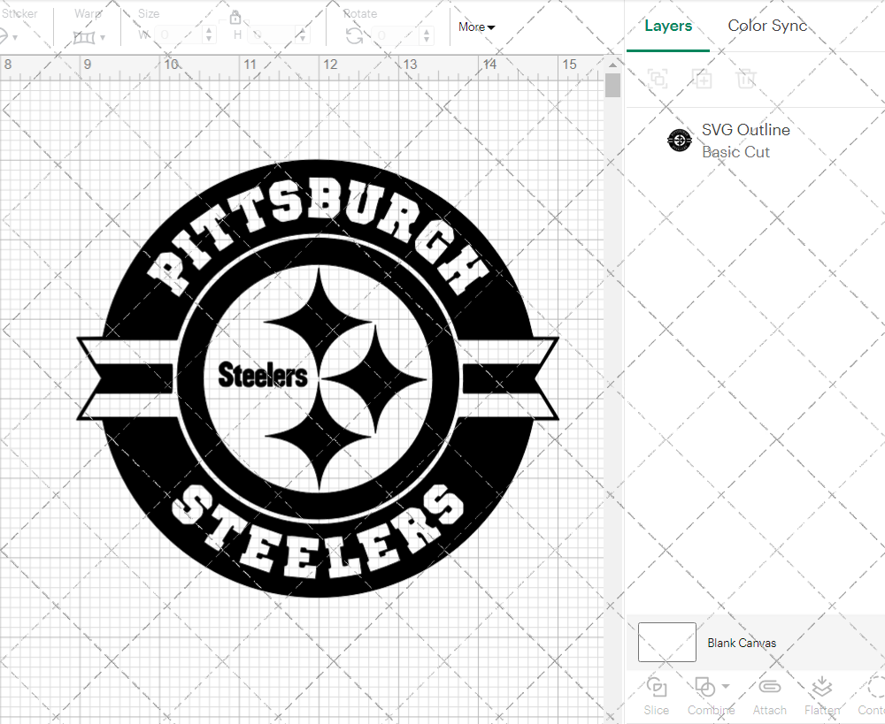 Pittsburgh Steelers Circle 1988 003, Svg, Dxf, Eps, Png - SvgShopArt