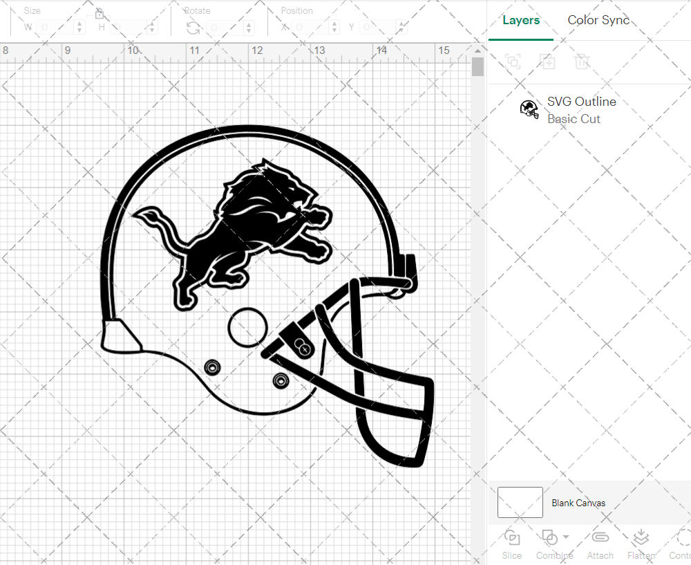 Detroit Lions Helmet 2009, Svg, Dxf, Eps, Png - SvgShopArt