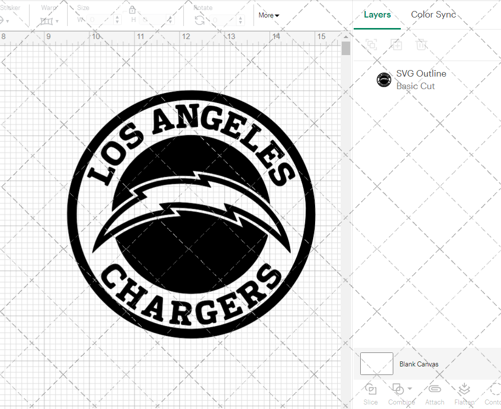 Los Angeles Chargers Circle 2020 002, Svg, Dxf, Eps, Png - SvgShopArt