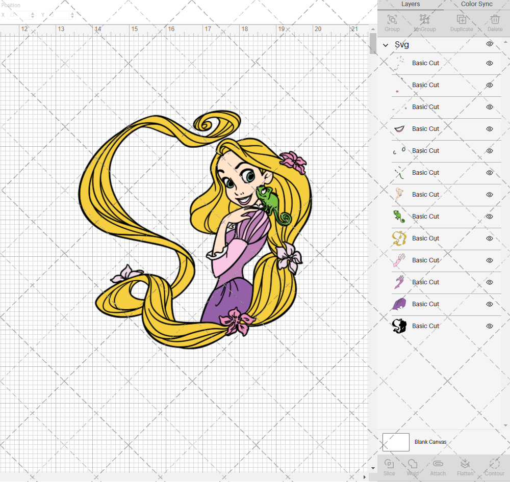 Tangled, Svg, Dxf, Eps, Png - SvgShopArt