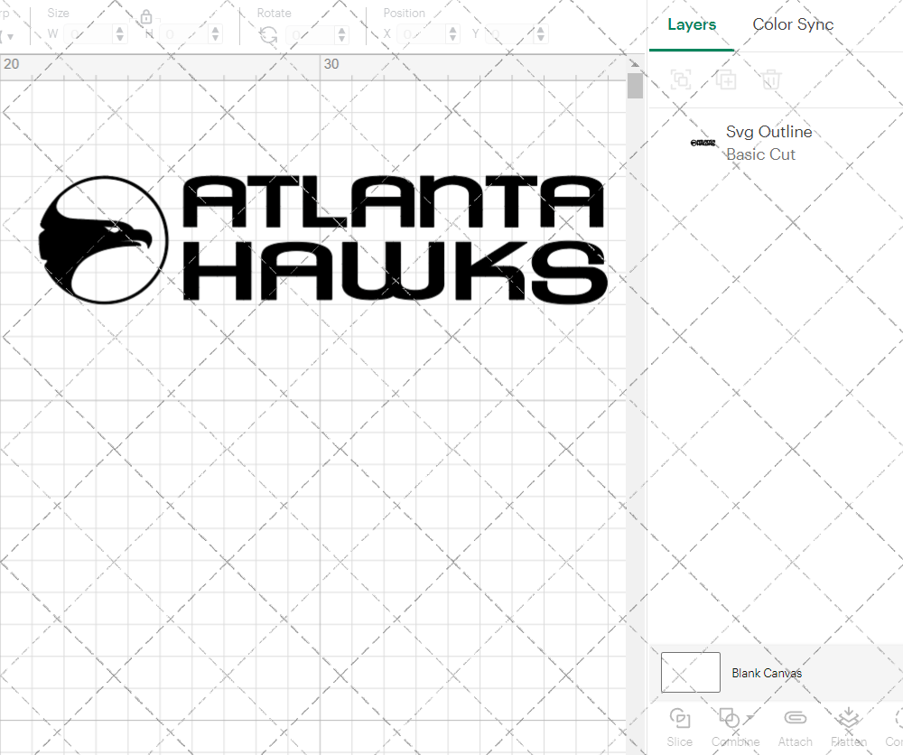 Atlanta Hawks Secondary 1970, Svg, Dxf, Eps, Png - SvgShopArt