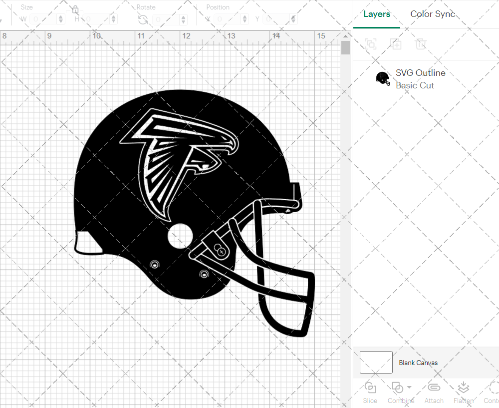Atlanta Falcons Helmet 2003, Svg, Dxf, Eps, Png - SvgShopArt