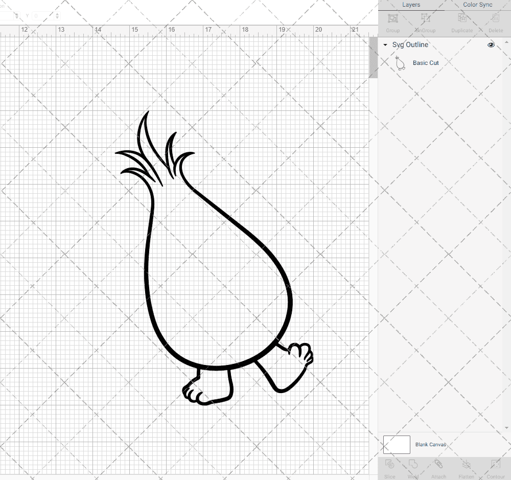 Fuzzbert - Trolls, Svg, Dxf, Eps, Png SvgShopArt