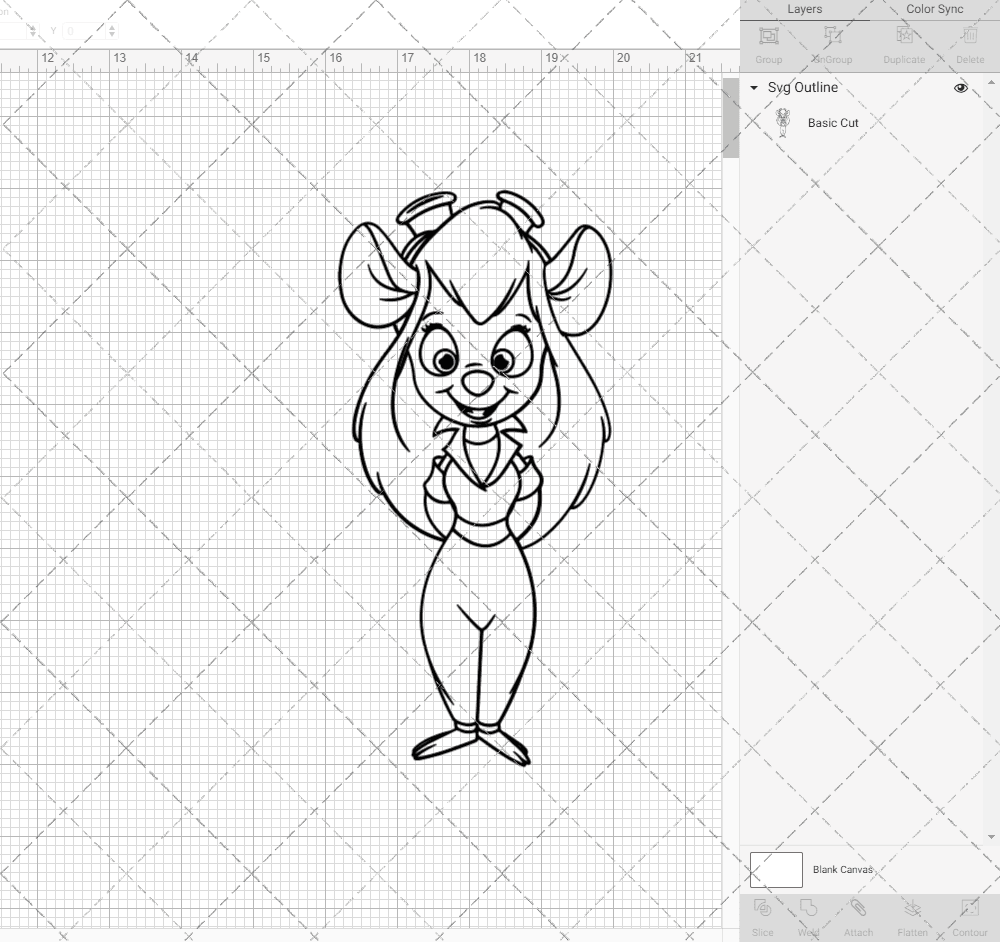 Gadget - Rescue Rangers, Svg, Dxf, Eps, Png SvgShopArt