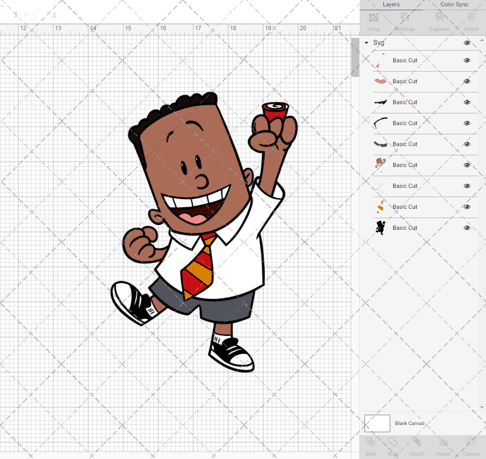 George Beard - Captain Underpants, Svg, Dxf, Eps, Png SvgShopArt